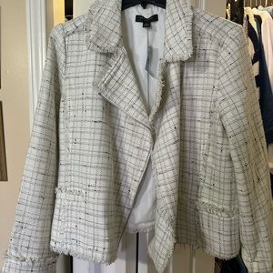 Ann Taylor motor jacket size 14 NWT fits like 12